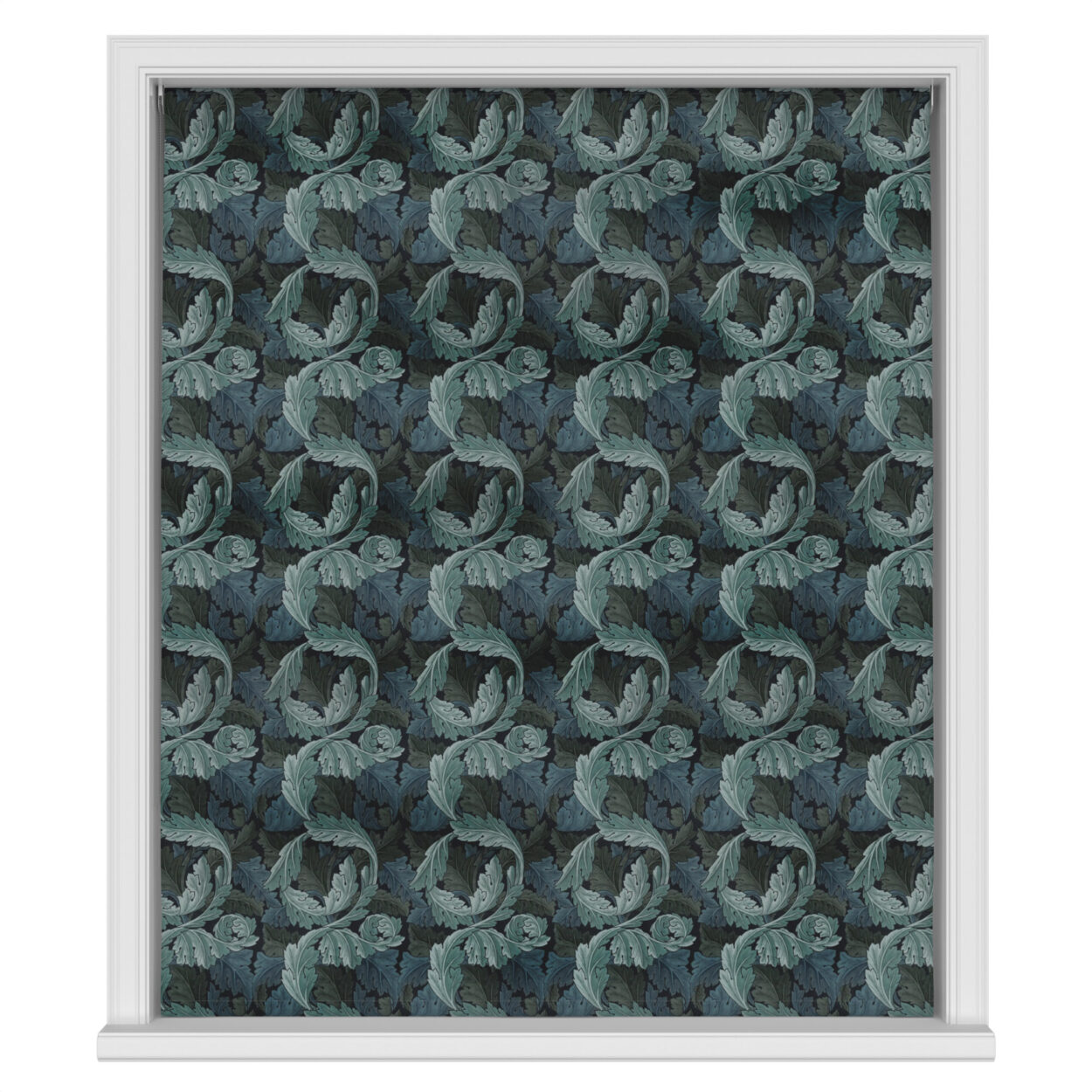 William Morris At Home Acanthus Velvet Indigo - Image 3