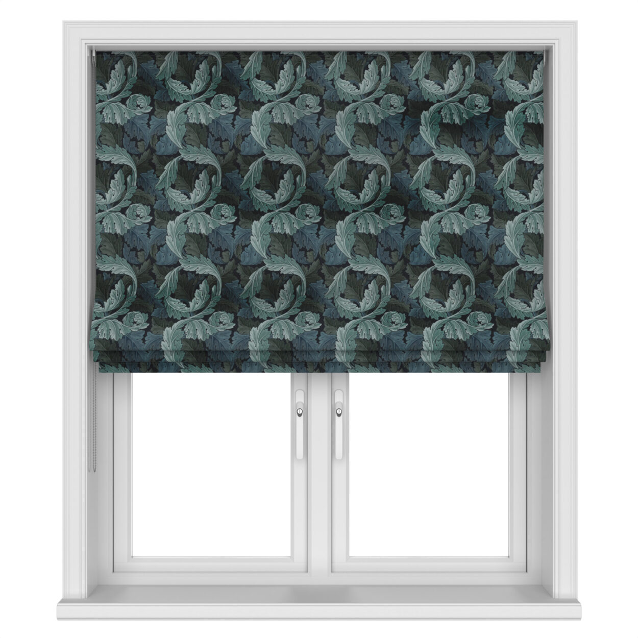 William Morris At Home Acanthus Velvet Indigo - Image 4