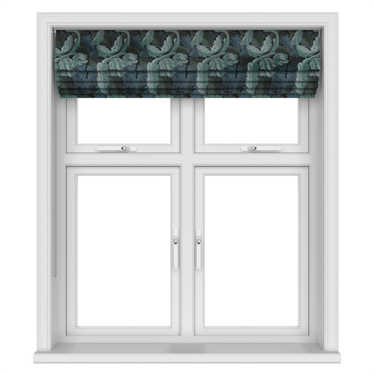 William Morris At Home Acanthus Velvet Indigo - Image 6
