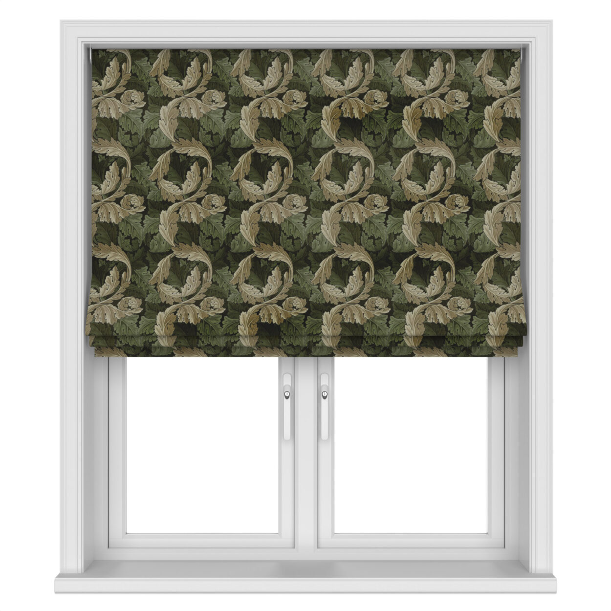 William Morris At Home Acanthus Velvet Nettle Motorised - Image 3
