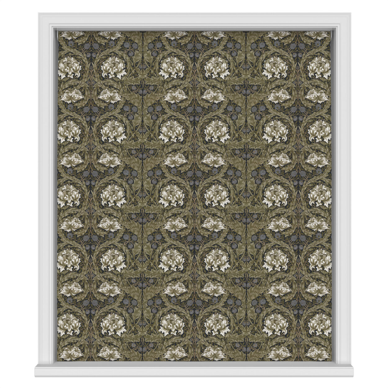 William Morris At Home African Marigold Cornflower Motorised - Image 2