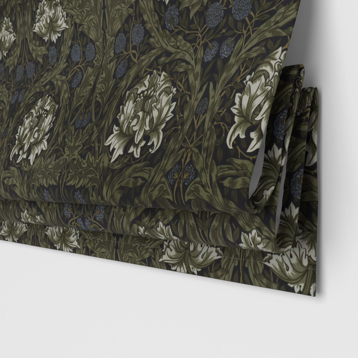 William Morris At Home African Marigold Velvet Cornflower Motorised