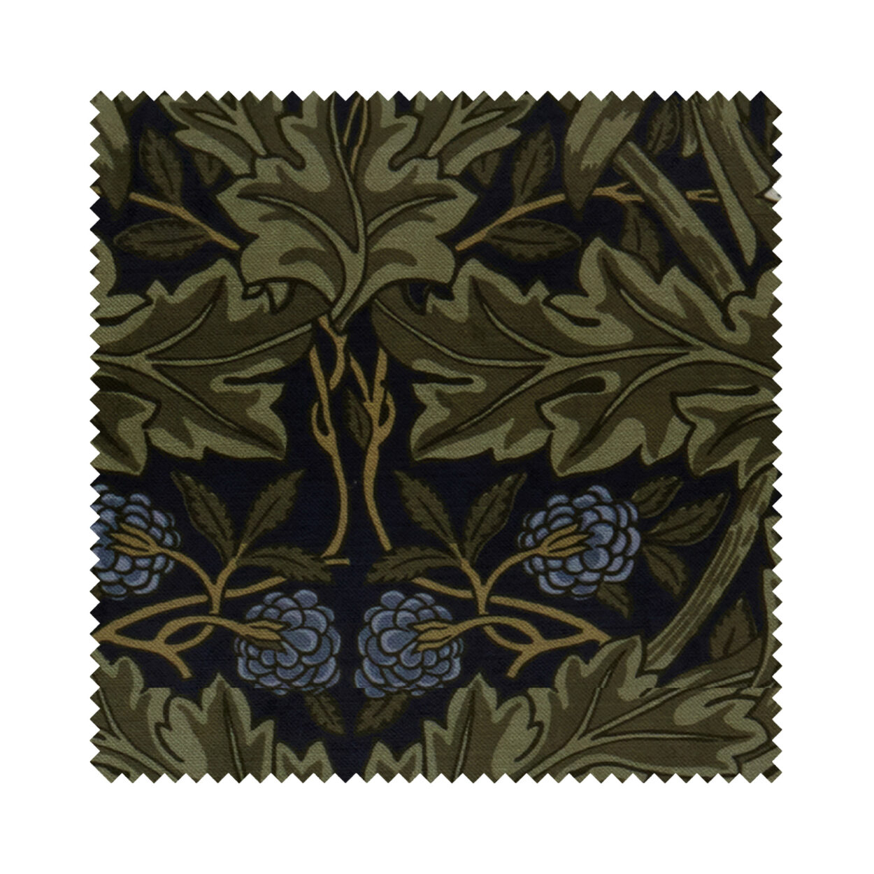 William Morris At Home African Marigold Velvet Cornflower Motorised - Image 6