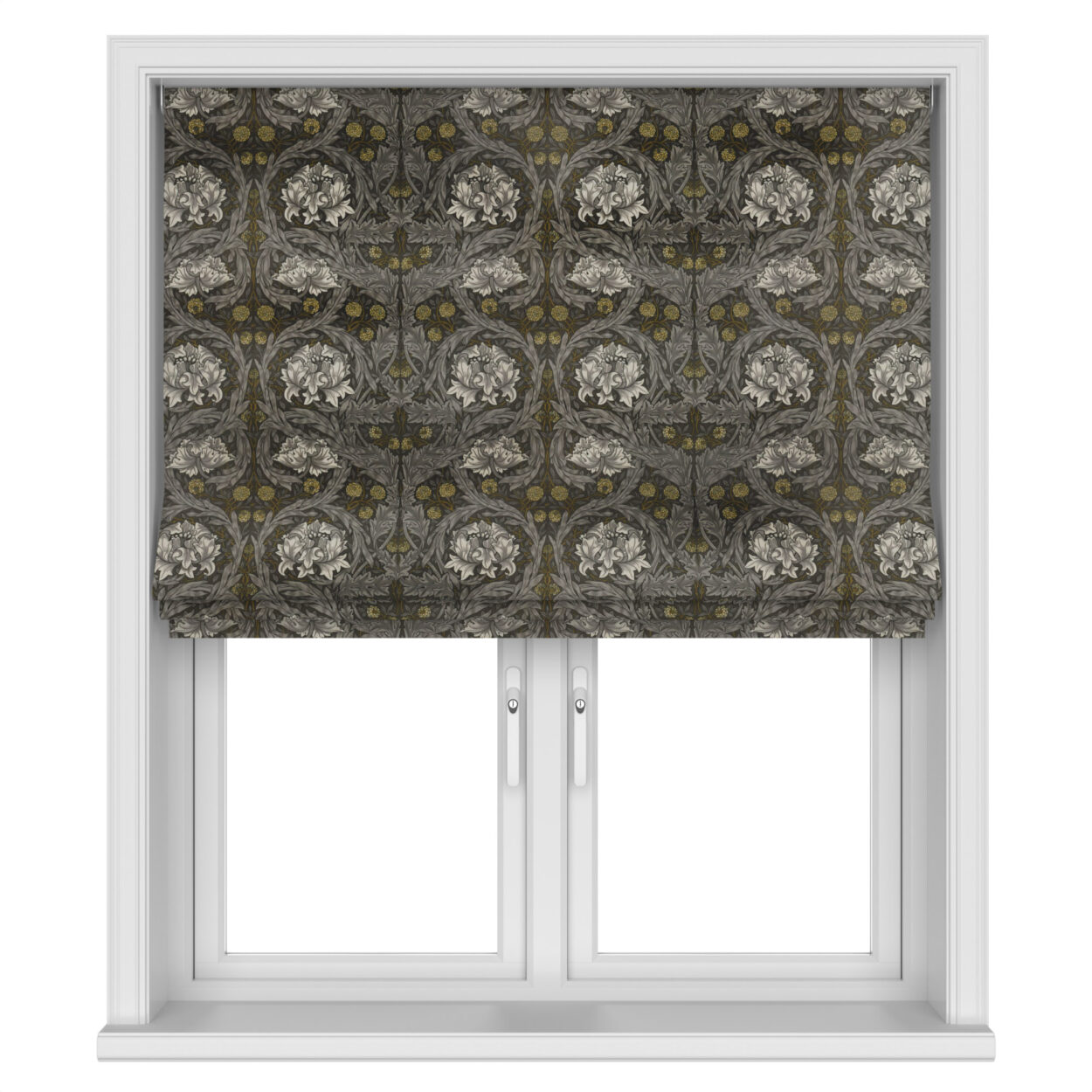 William Morris At Home African Marigold Velvet Iron Motorised - Image 3