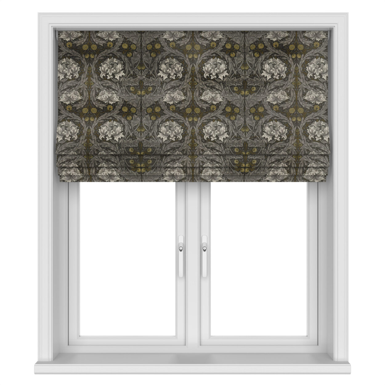 William Morris At Home African Marigold Velvet Iron Motorised - Image 4