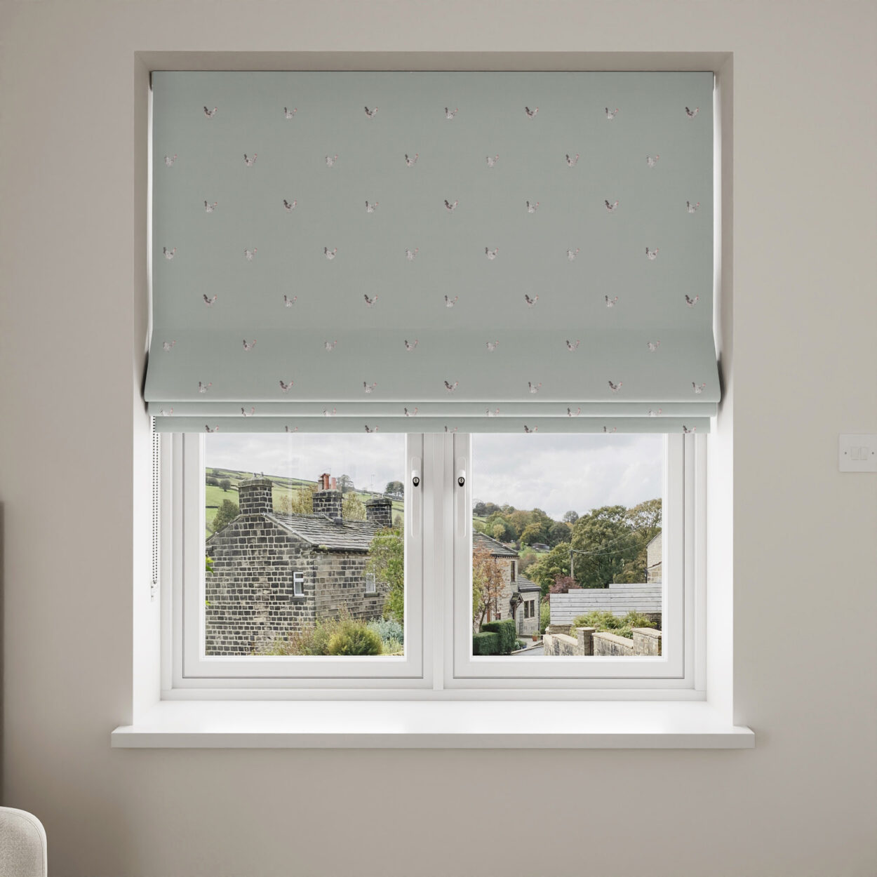 Sophie Allport Chicken Pale Sage Blue