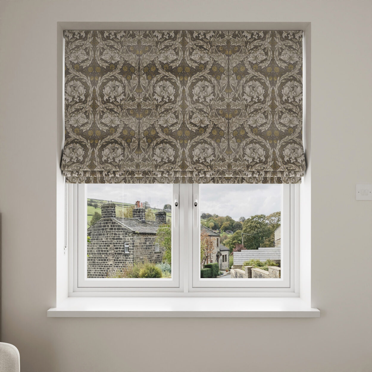 William Morris At Home African Marigold Velvet Limestone