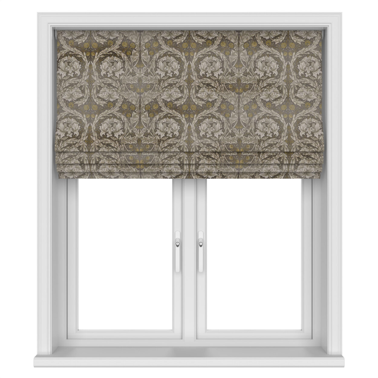 William Morris At Home African Marigold Velvet Limestone Motorised - Image 4