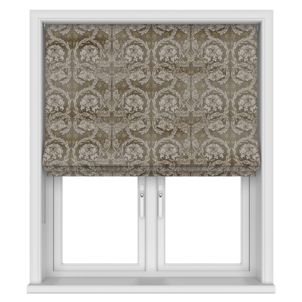 William Morris At Home African Marigold Velvet Limestone - Image 4