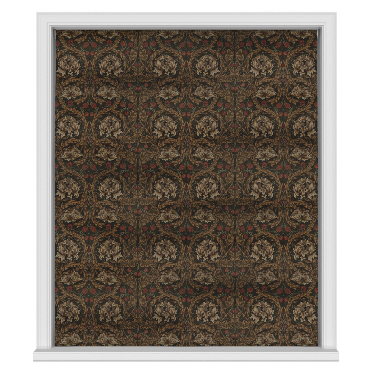 William Morris At Home African Marigold Velvet Walnut Motorised - Image 2