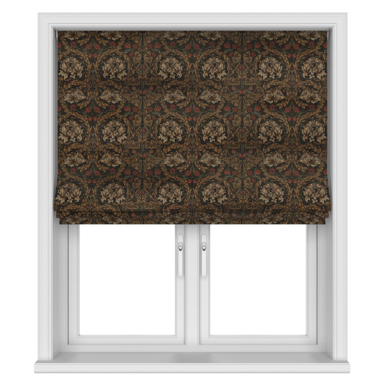 William Morris At Home African Marigold Velvet Walnut Motorised - Image 3