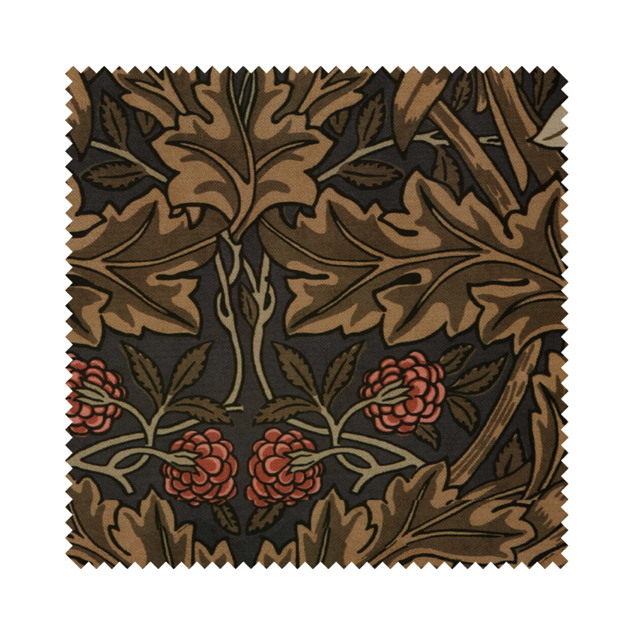 William Morris At Home African Marigold Velvet Walnut Motorised - Image 6