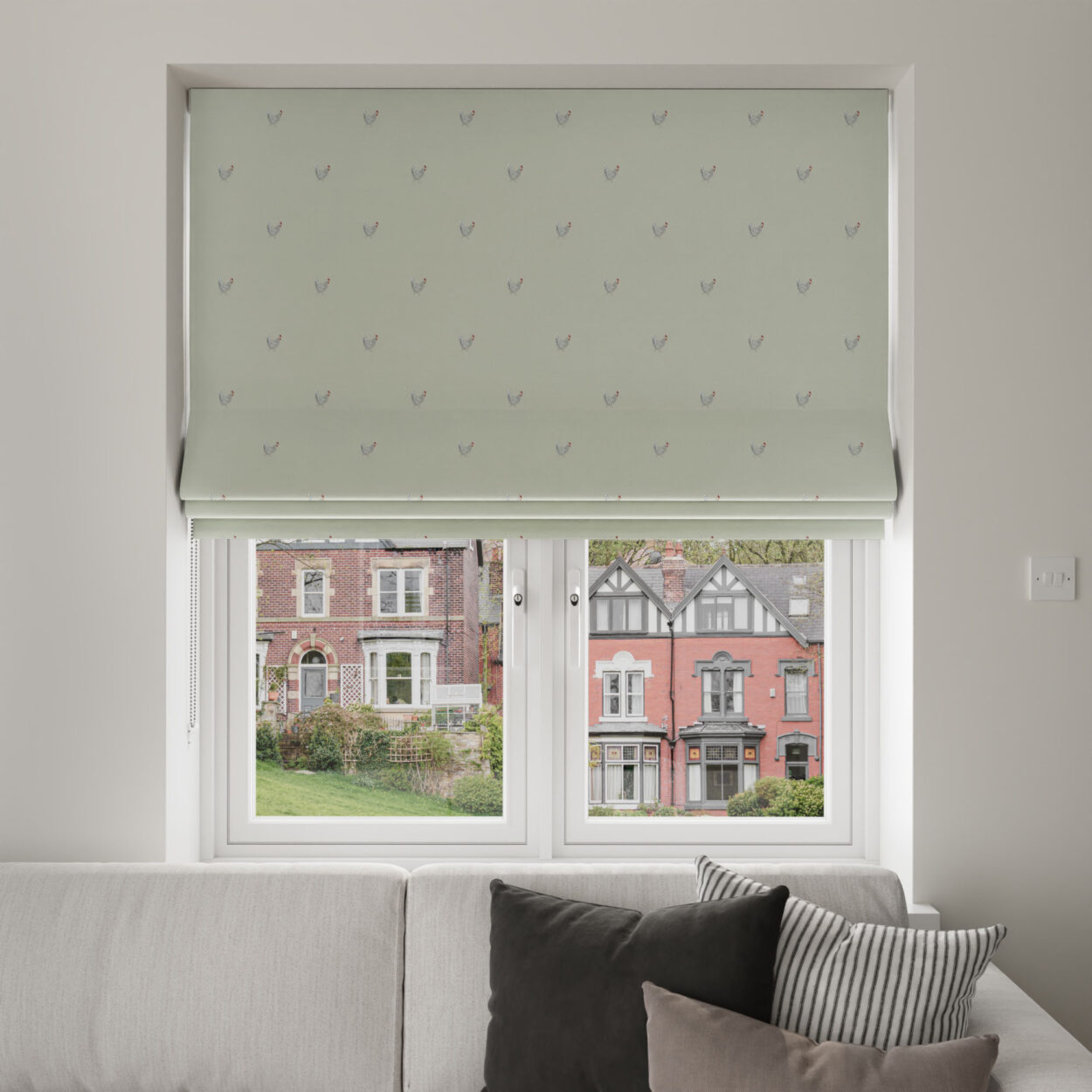 Sophie Allport Chicken Sage Grey