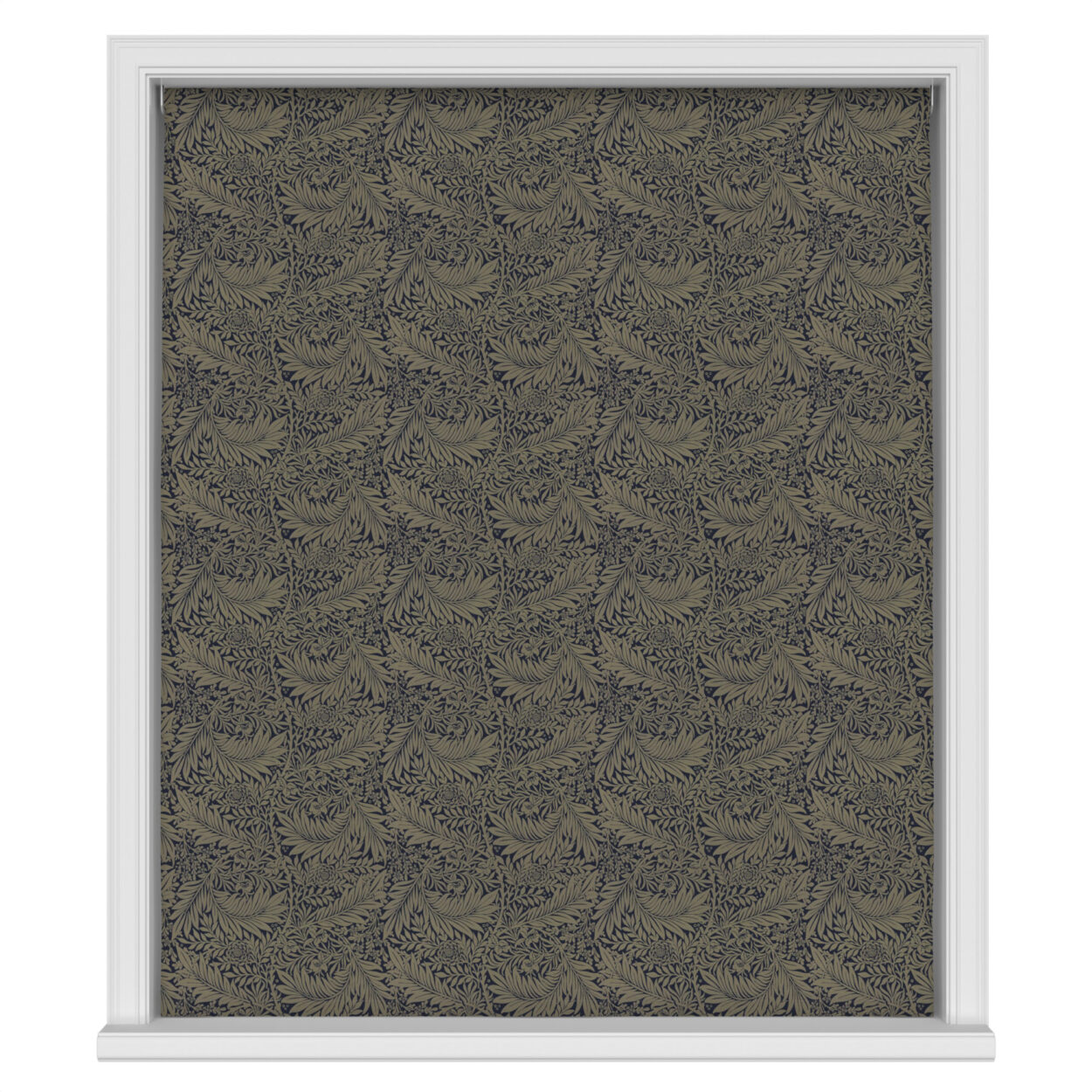 William Morris At Home Larkspur Woven Indigo Motorised - Image 3