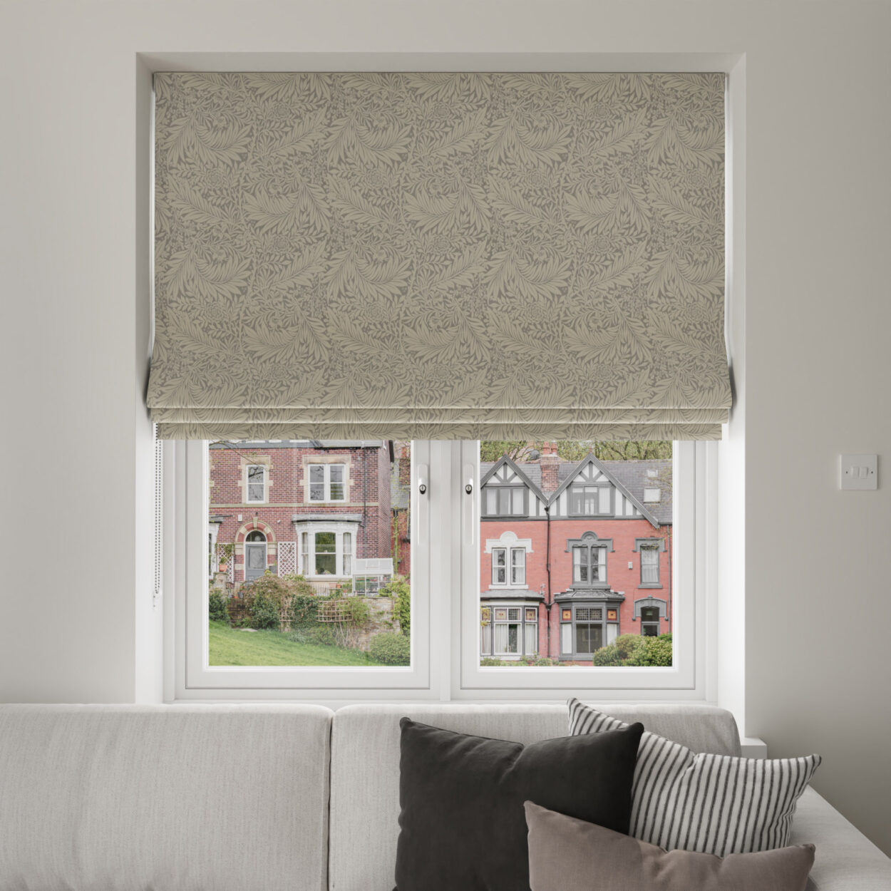 William Morris At Home Larkspur Woven Limestone
