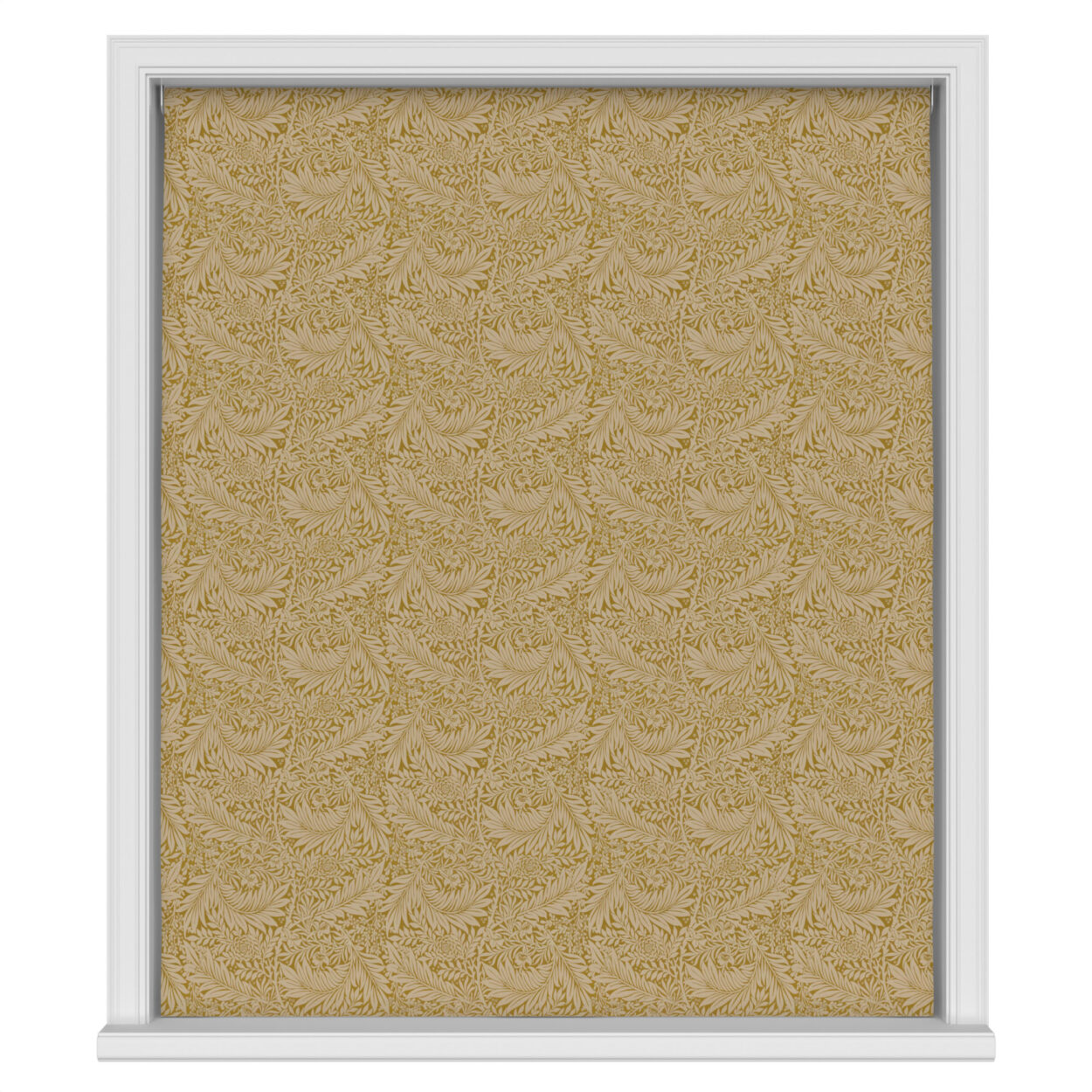 William Morris At Home Larkspur Woven Ochre Motorised - Image 3
