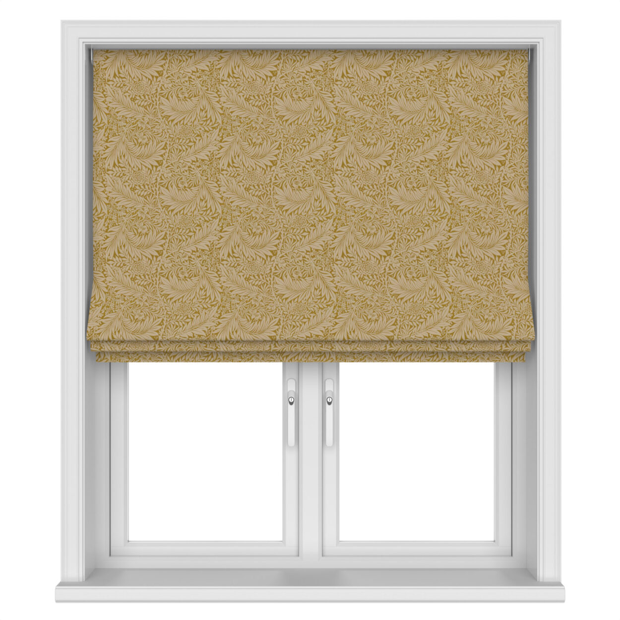 William Morris At Home Larkspur Woven Ochre Motorised - Image 4