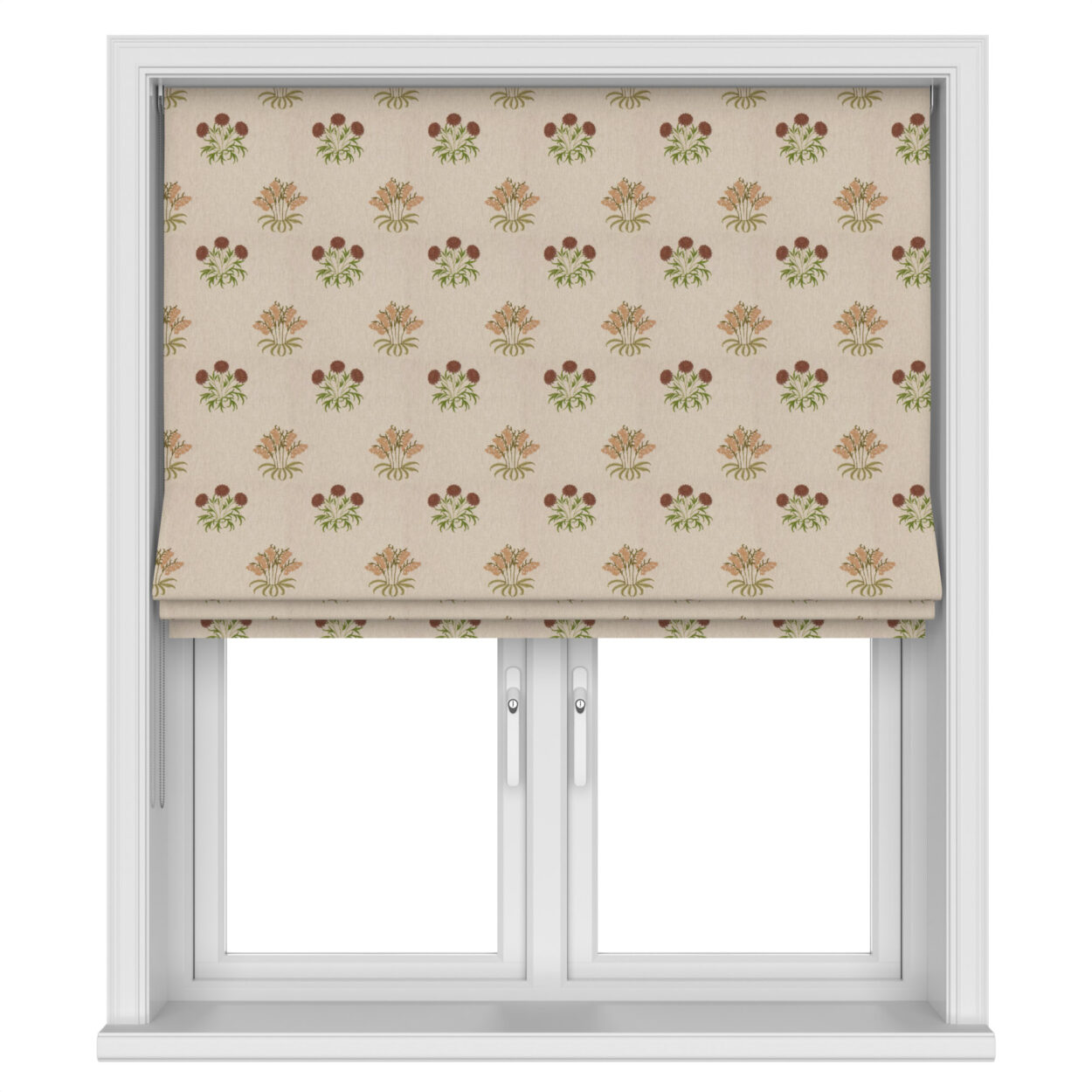 William Morris At Home Lily Flower Embroidery Madder - Image 4