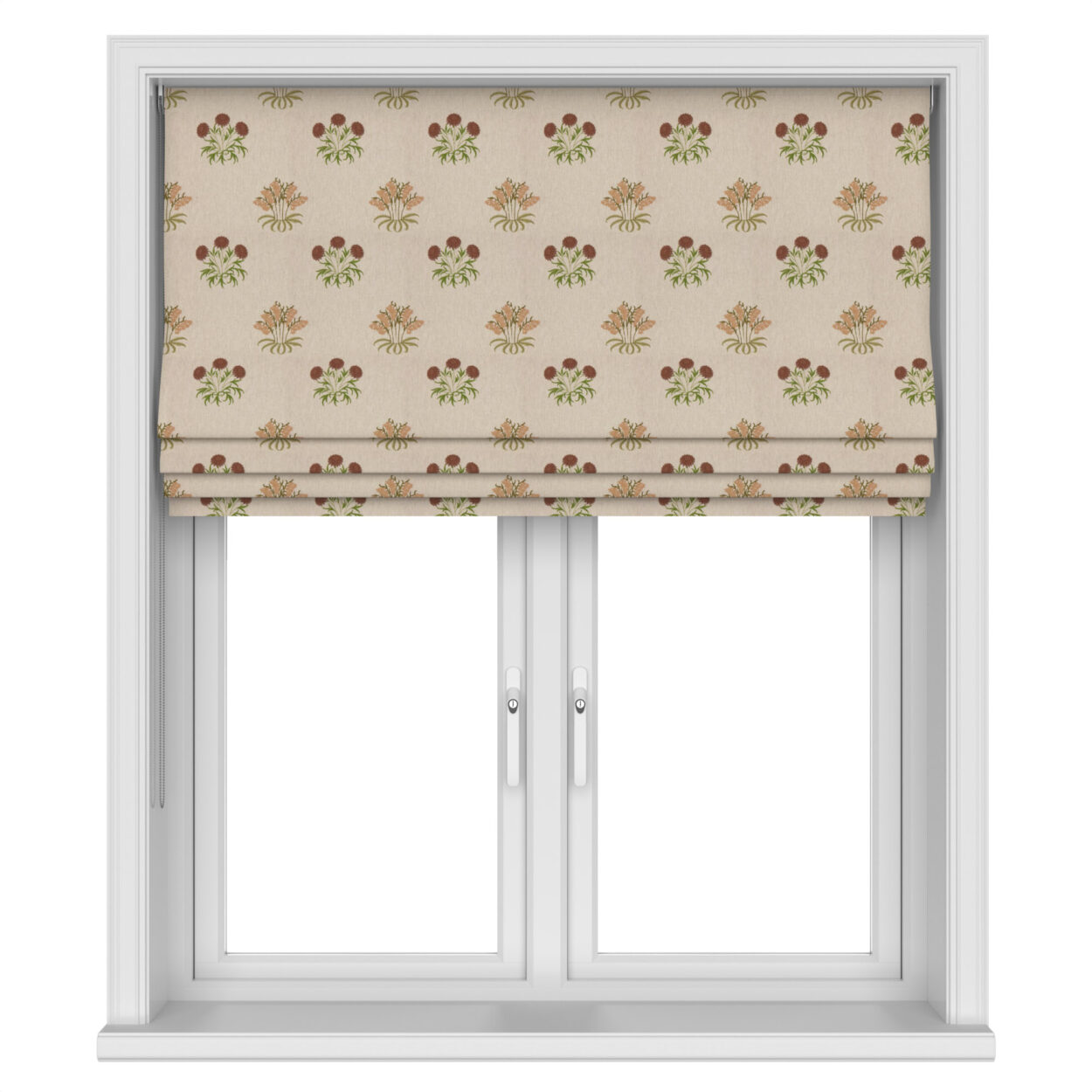 William Morris At Home Lily Flower Embroidery Madder - Image 5