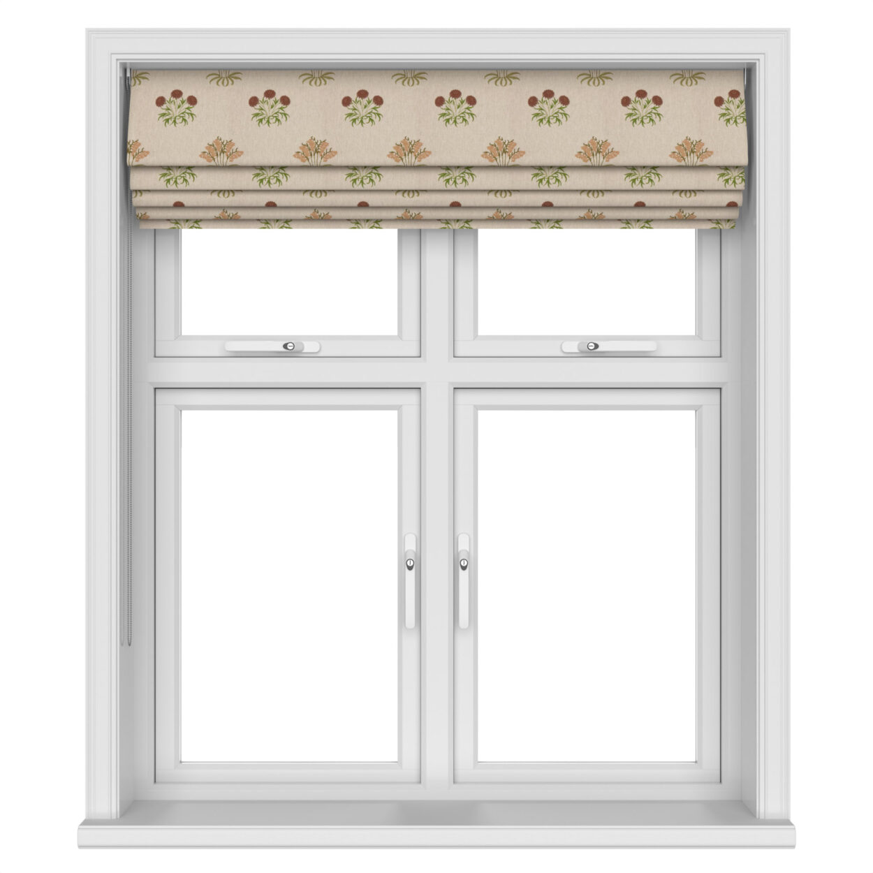 William Morris At Home Lily Flower Embroidery Madder - Image 6