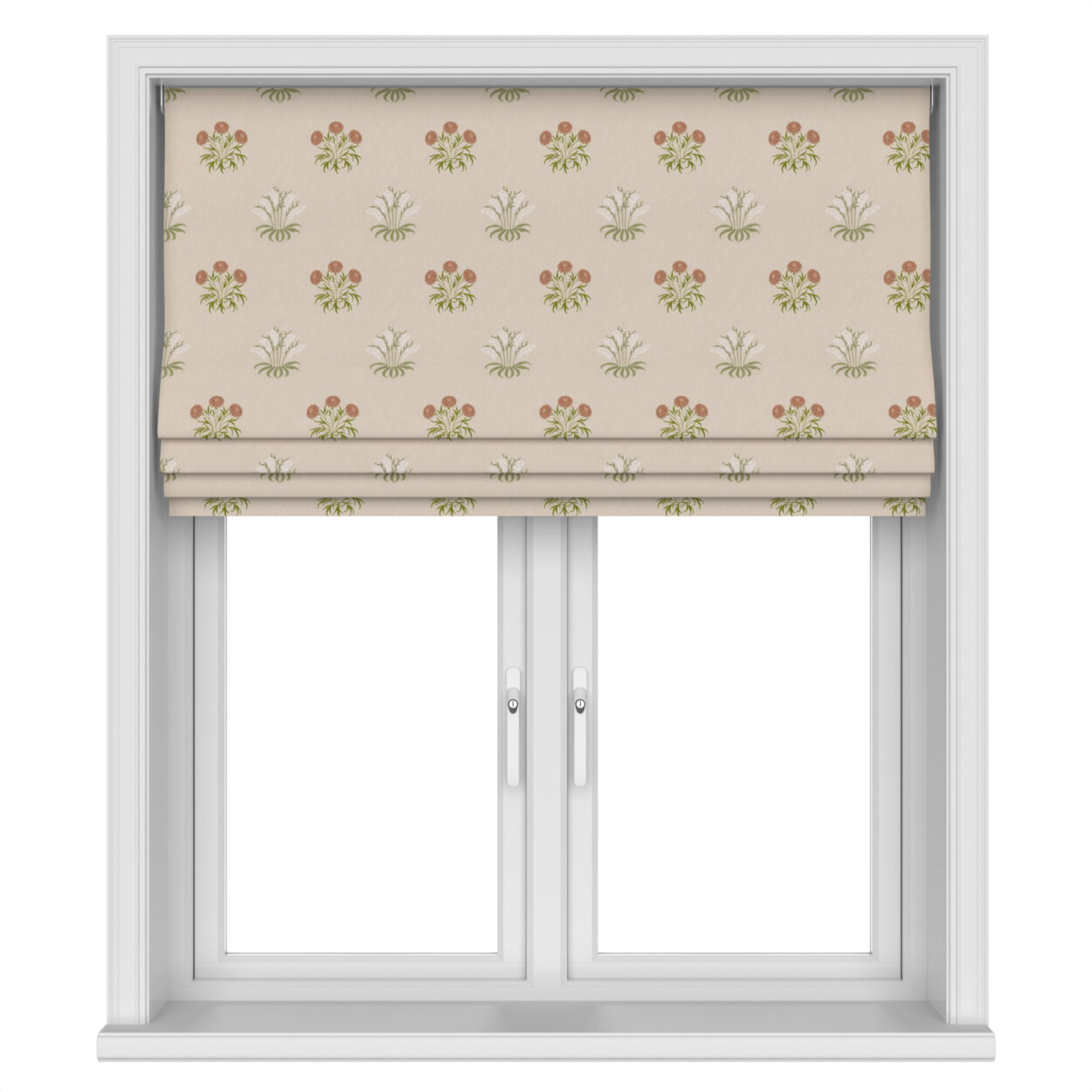 William Morris At Home Lily Flower Embroidery Nettle Motorised - Image 4