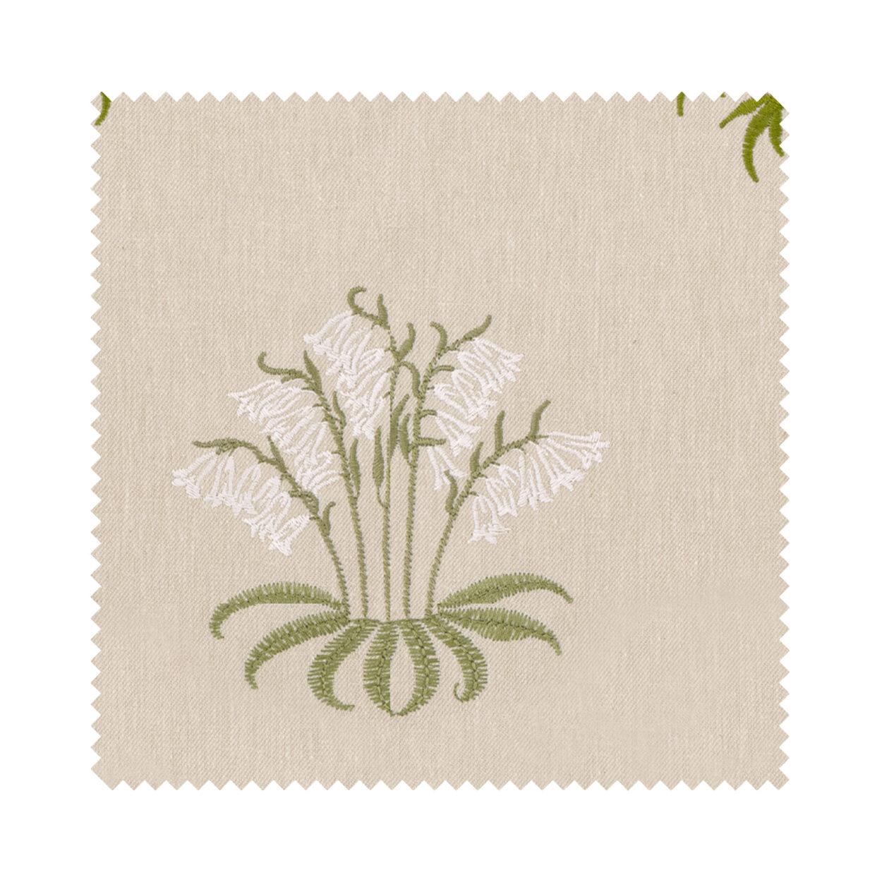 William Morris At Home Lily Flower Embroidery Nettle - Image 7