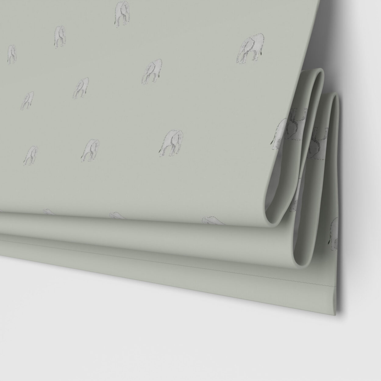 Sophie Allport Elephant Green Grey Motorised