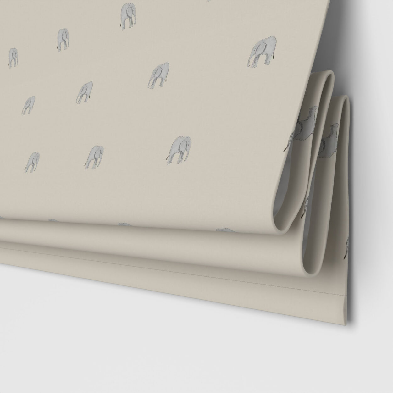 Sophie Allport Elephant Linen Motorised