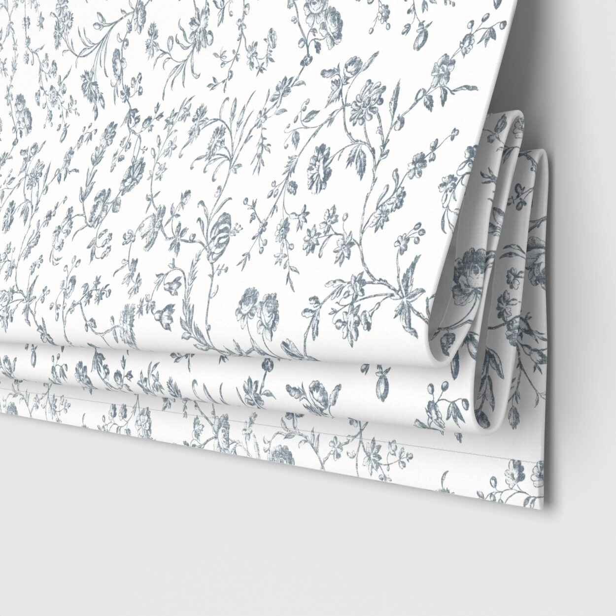 Laura Ashley Aria Dark Seaspray Blue Motorised