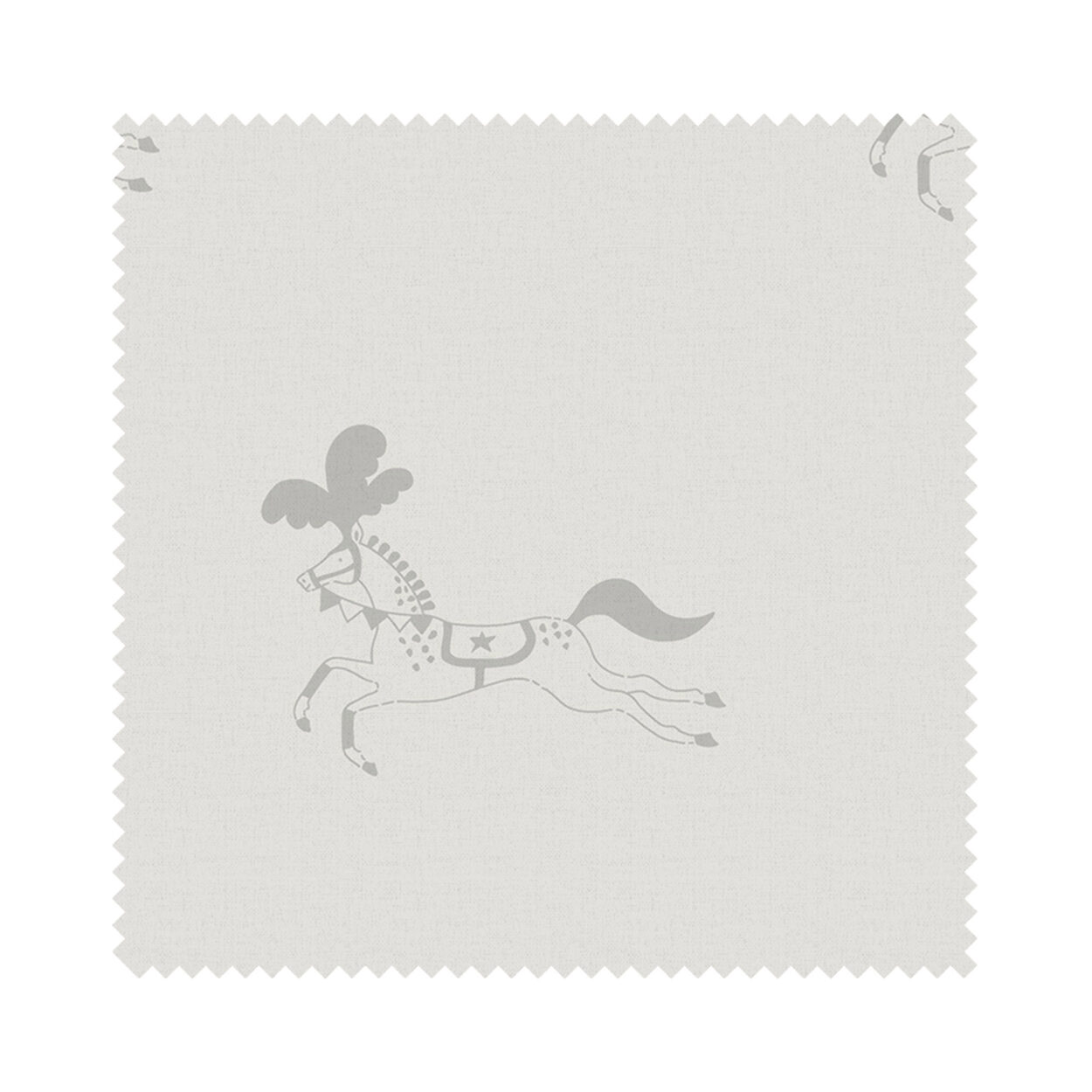 Sophie Allport Fairground Ponies Warm Grey - Image 7
