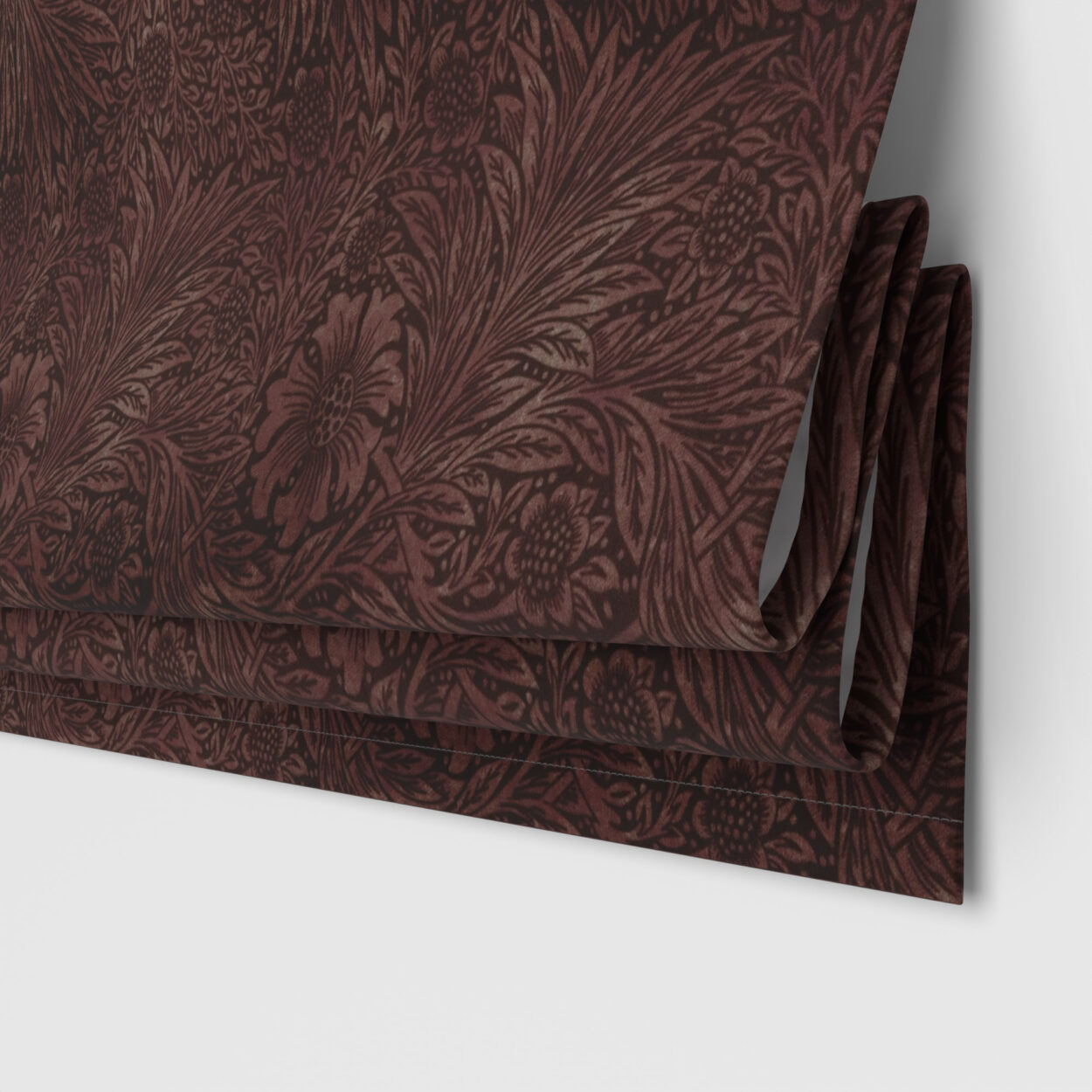 William Morris At Home Marigold Velvet Berry Motorised
