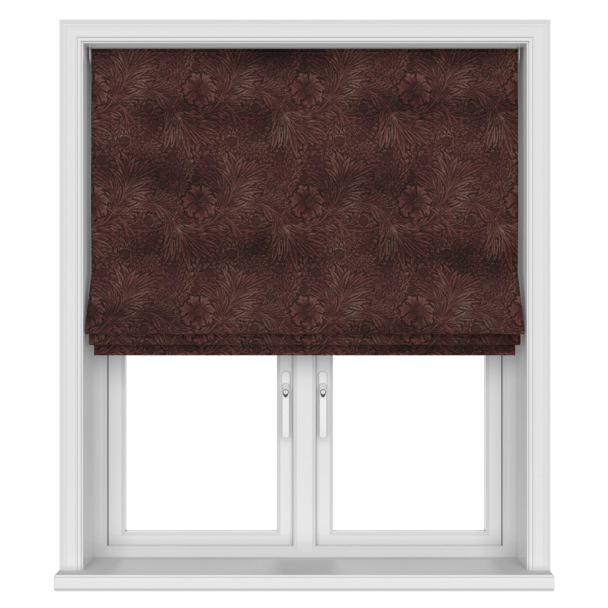 William Morris At Home Marigold Velvet Berry Motorised - Image 3
