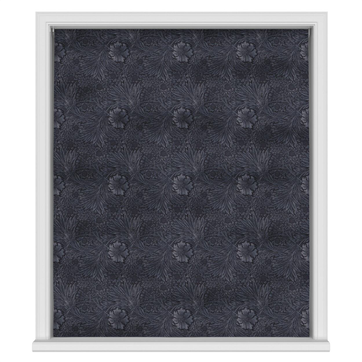 William Morris At Home Marigold Velvet Indigo - Image 3