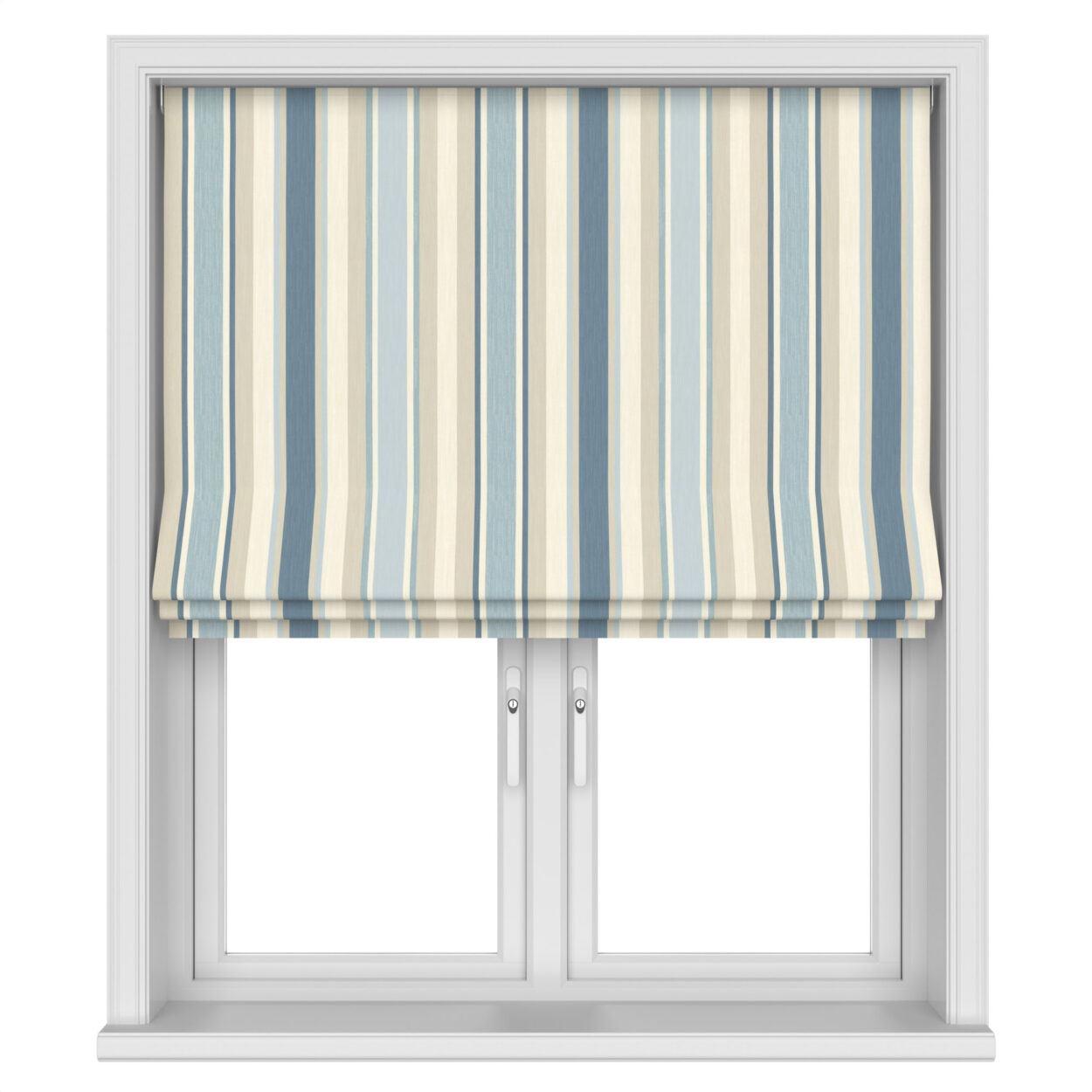 Laura Ashley Awning Stripe Seaspray Motorised - Image 3