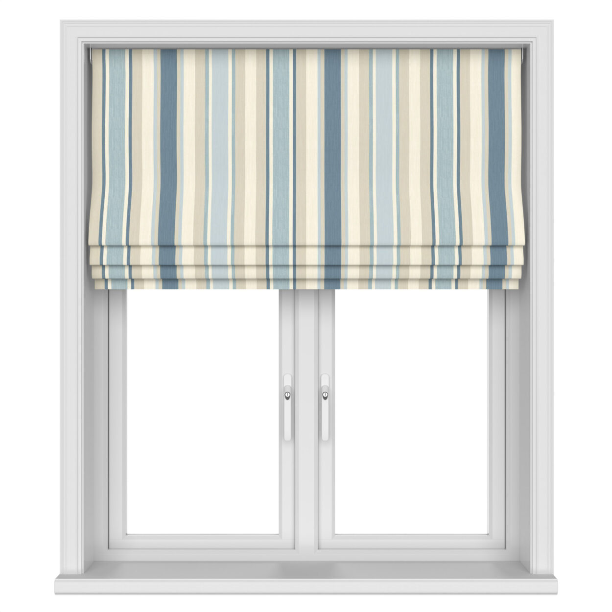 Laura Ashley Awning Stripe Seaspray Motorised - Image 4