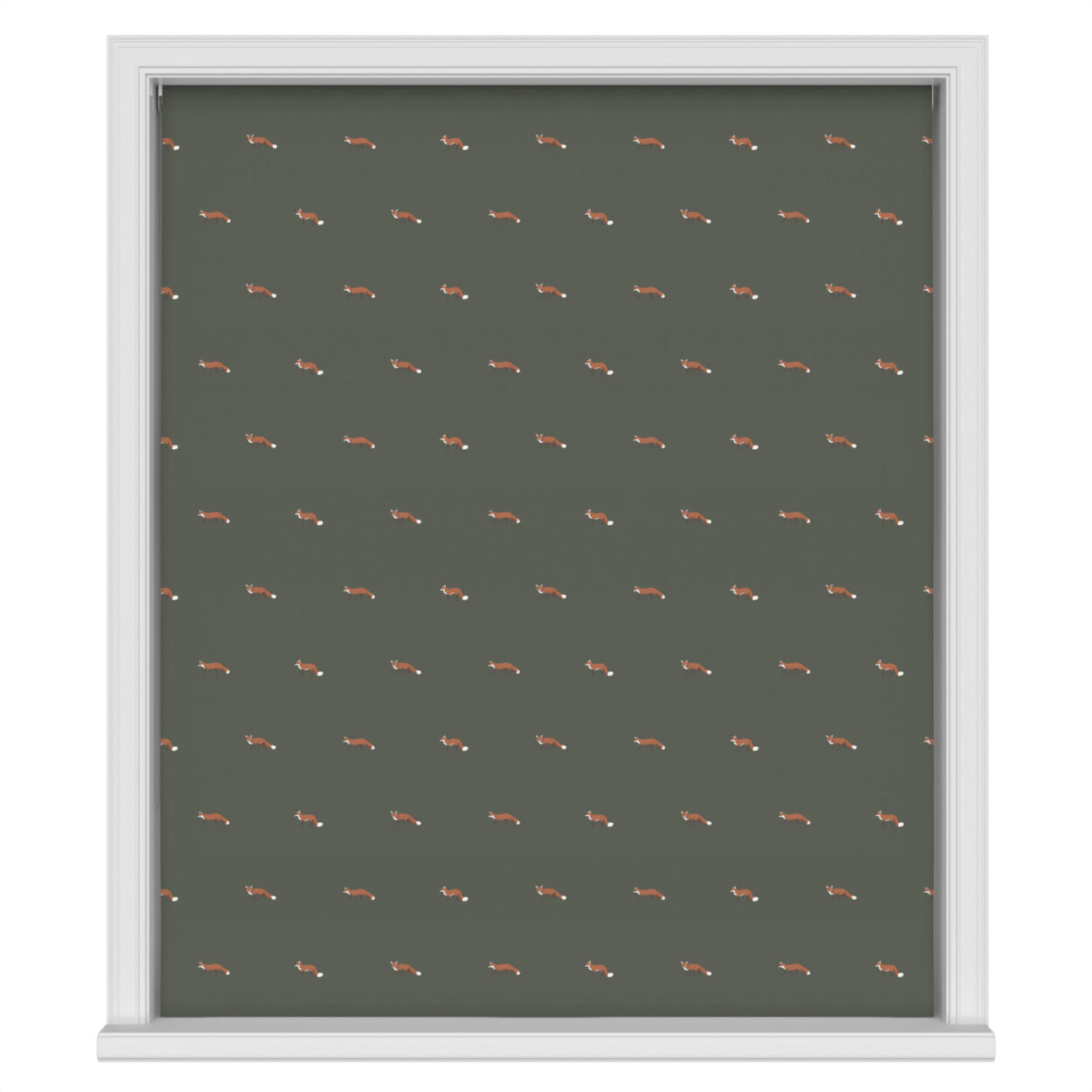 Sophie Allport Foxes Forest Green - Image 3