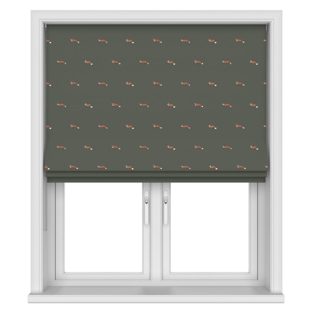 Sophie Allport Foxes Forest Green - Image 4