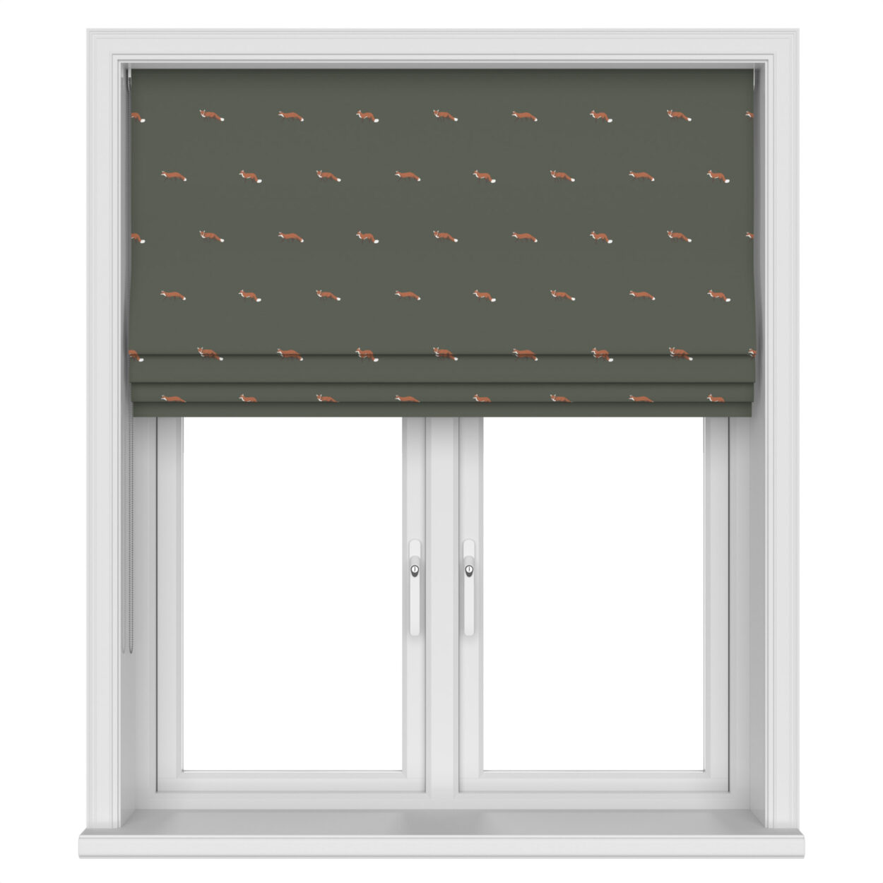 Sophie Allport Foxes Forest Green - Image 5