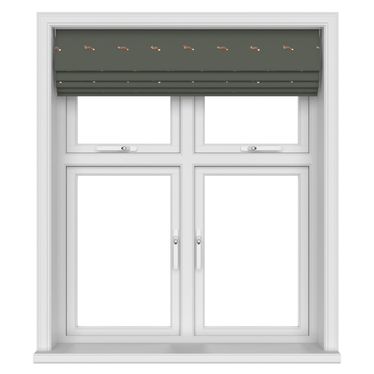 Sophie Allport Foxes Forest Green - Image 6