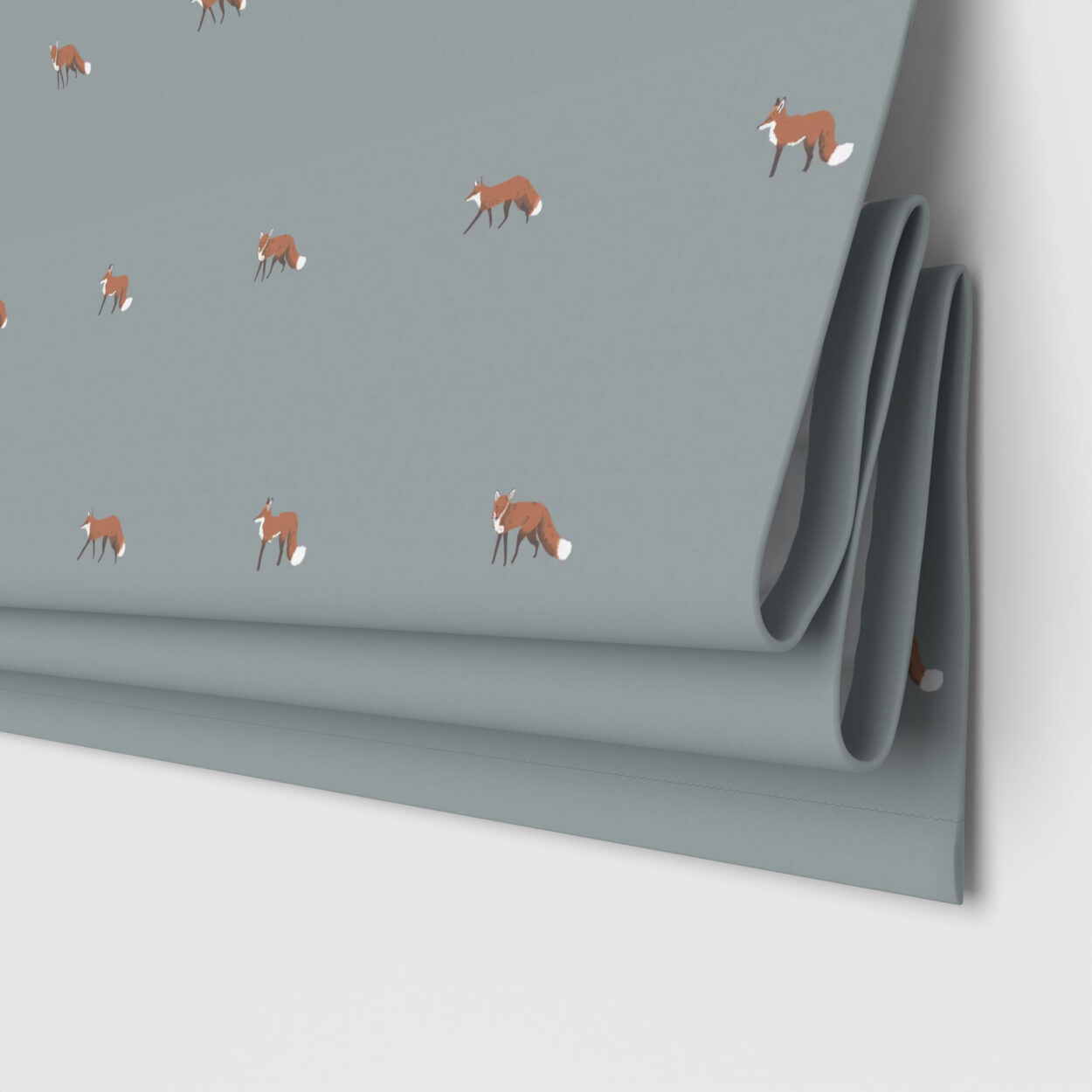 Sophie Allport Foxes Teal Motorised