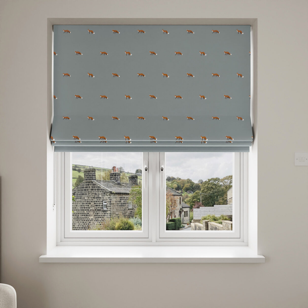 Sophie Allport Foxes Teal