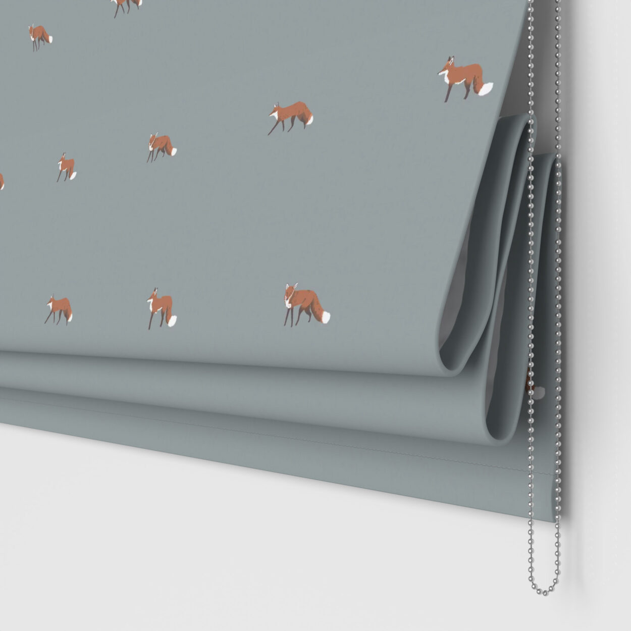 Sophie Allport Foxes Teal - Image 2