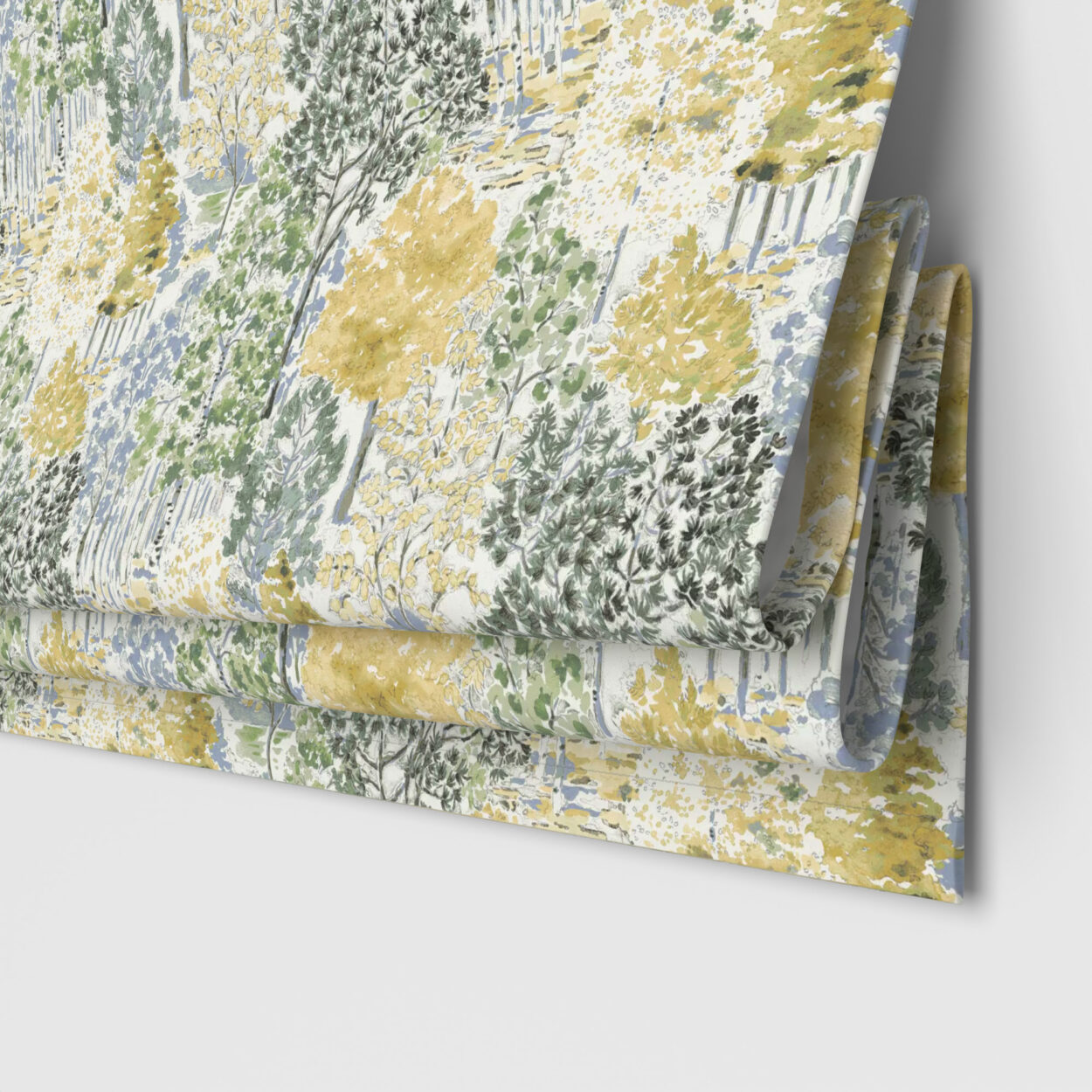 Laura Ashley Bernwood Ochre Yellow Motorised