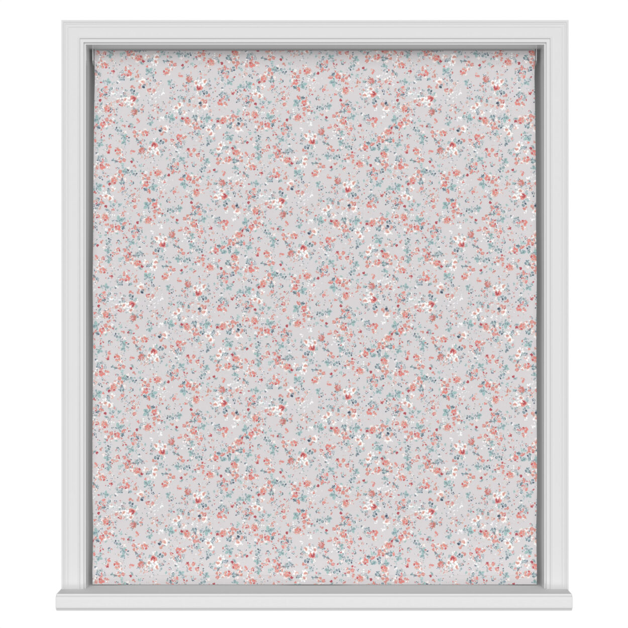 Laura Ashley Blossoms Pale Steel Motorised - Image 2
