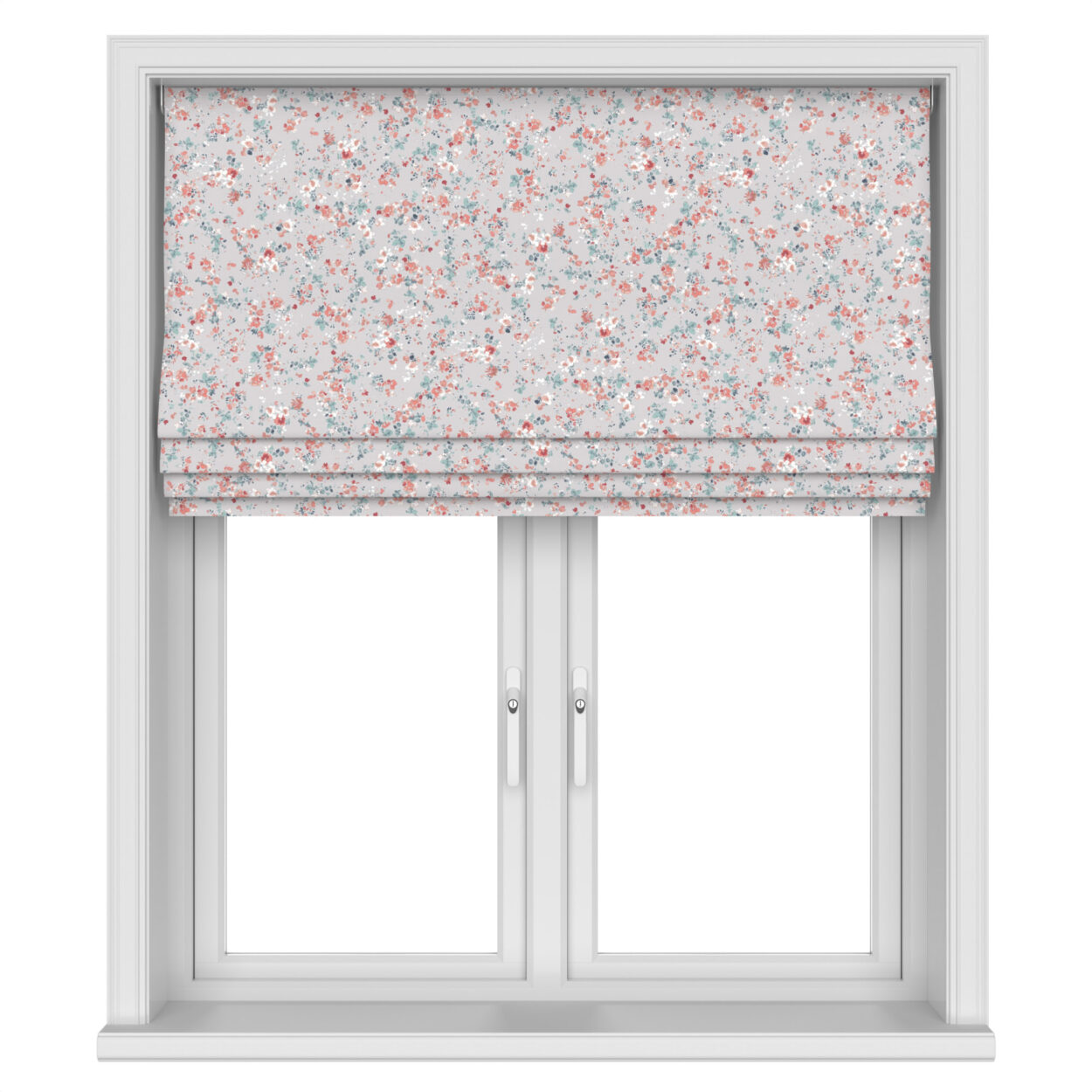 Laura Ashley Blossoms Pale Steel Motorised - Image 4