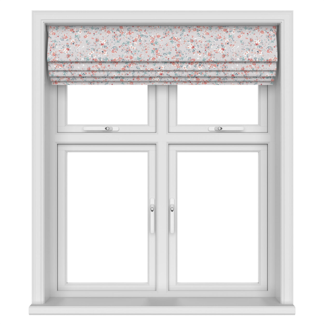 Laura Ashley Blossoms Pale Steel Motorised - Image 5