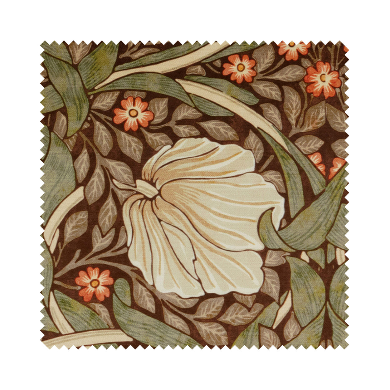William Morris At Home Pimpernel Velvet Brick - Image 7