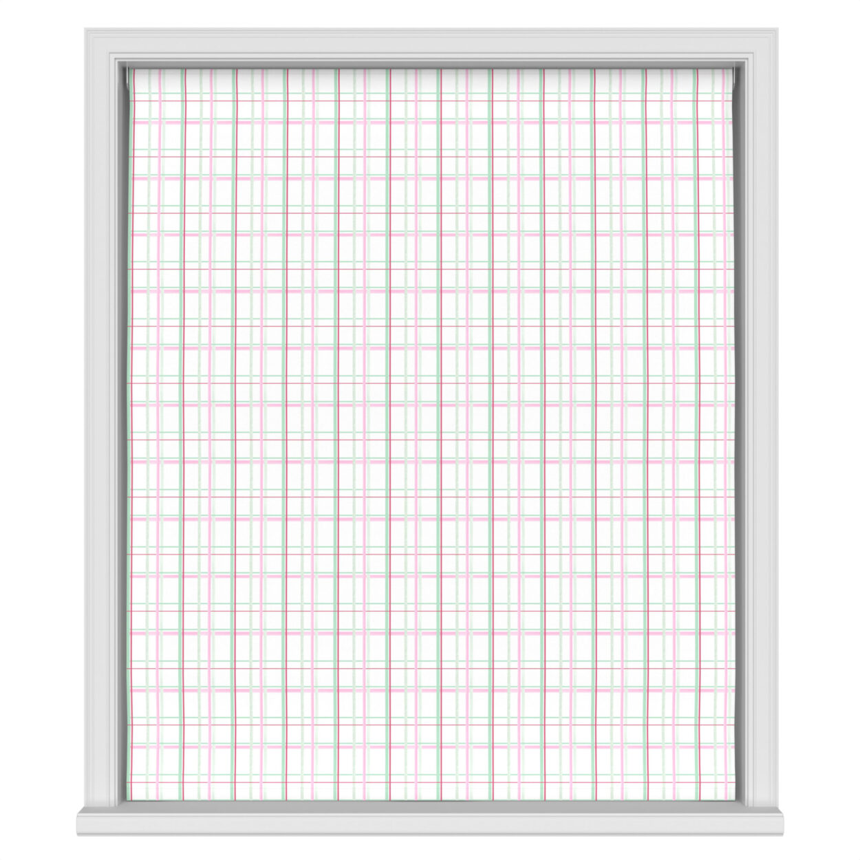 Laura Ashley Burford Check Rose Motorised - Image 2