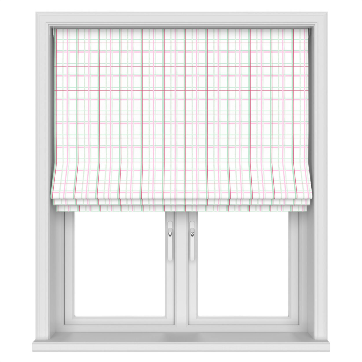 Laura Ashley Burford Check Rose Motorised - Image 3