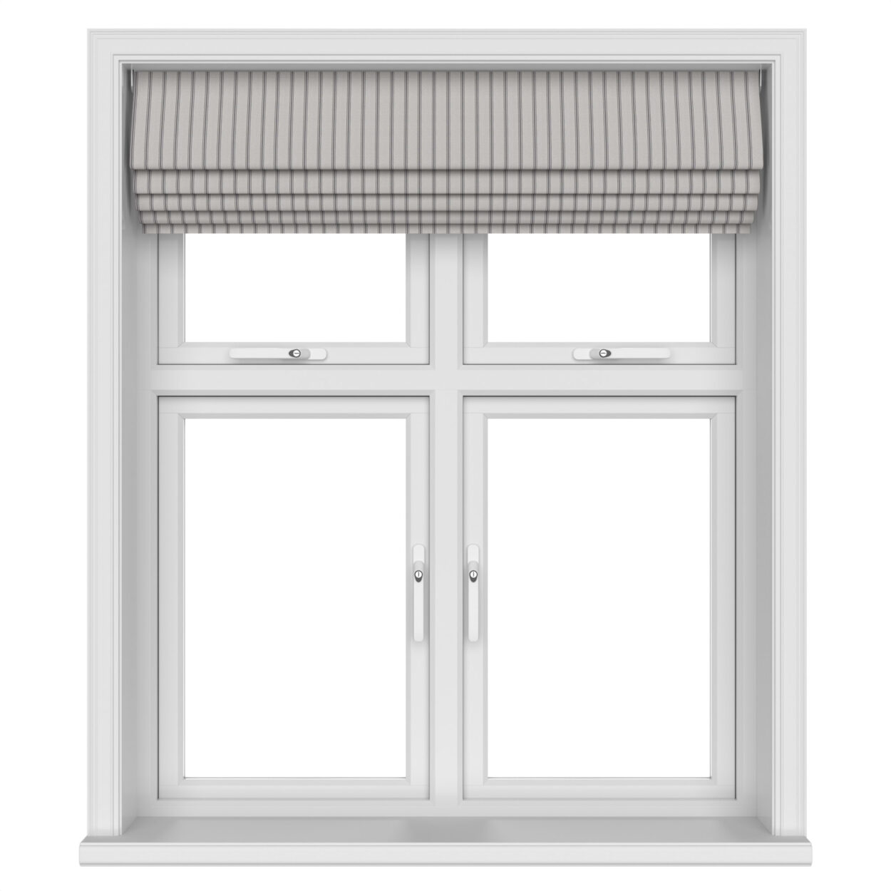 Laura Ashley Burnsall Stripe Moonbeam Motorised - Image 5